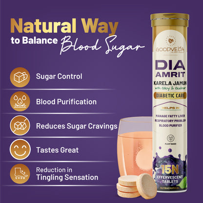 DiaAmrit's Effervescent for Diabetes Control