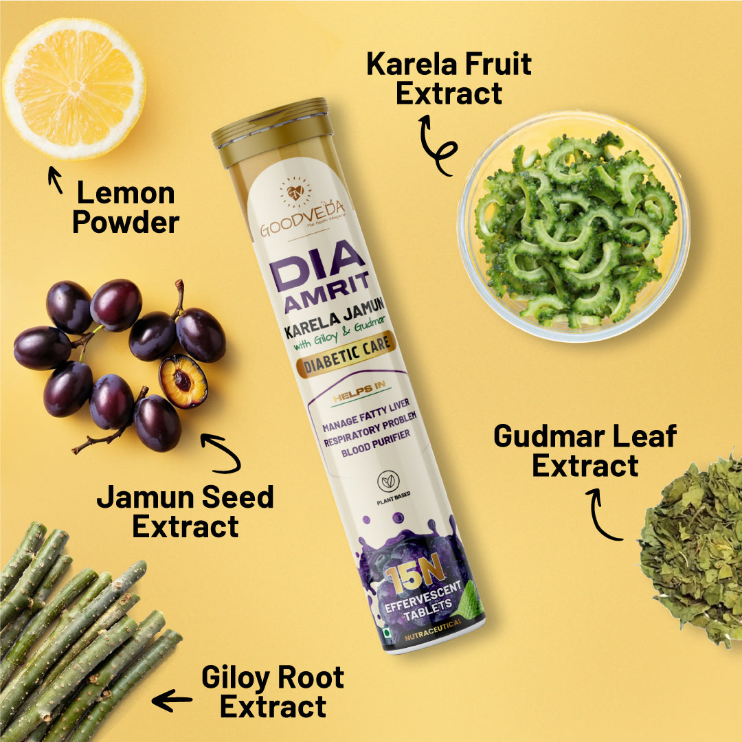 DiaAmrit's Effervescent for Diabetes Control