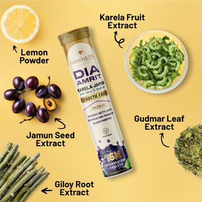 DiaAmrit's Effervescent for Diabetes Control